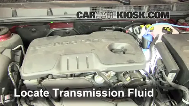 2011 Buick LaCrosse CX 2.4L 4 Cyl. Transmission Fluid Add Fluid